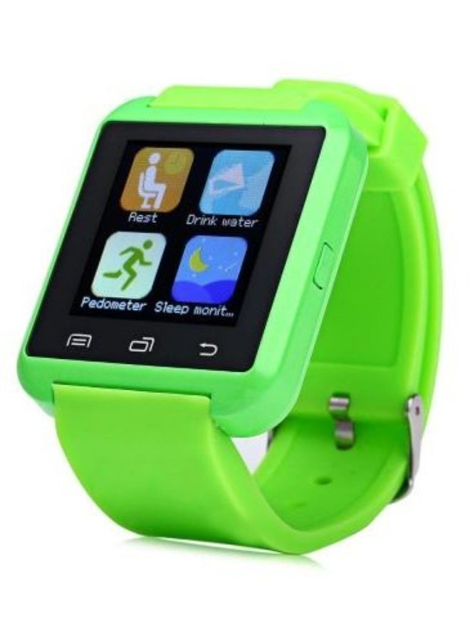 يو 8 ساعة ذكية U8s بتقنية بلوتوث - أخضر - Image 1